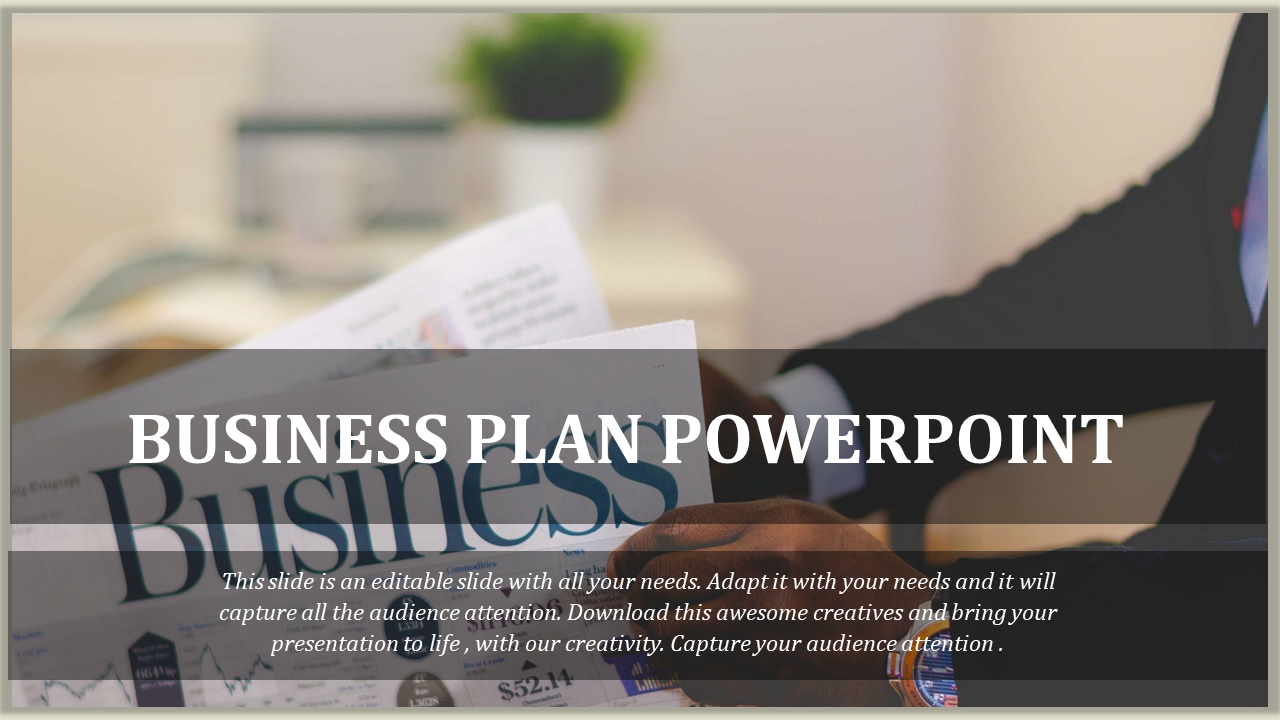 Business Plan PowerPoint Presentation Template  For Your Need